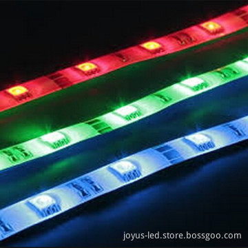 12v 5m length rgb 5050 led strip with mini controller customized